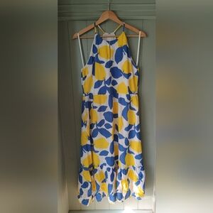 Blue and Yellow 🍋 Sundress